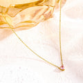 October Rosé Necklace