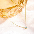 December Azure Necklace