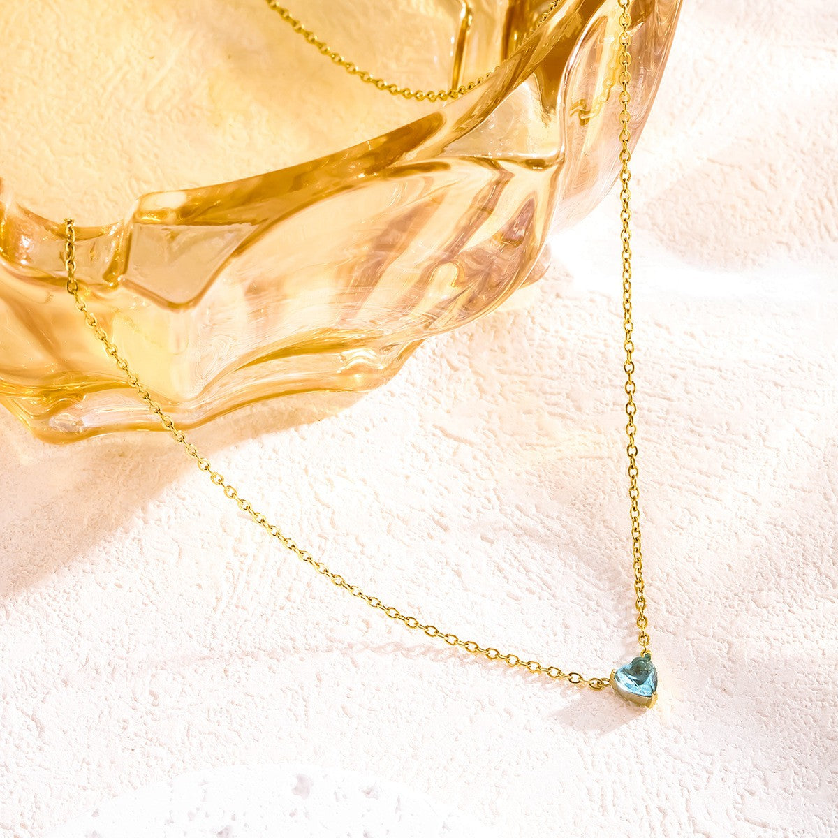 December Azure Necklace
