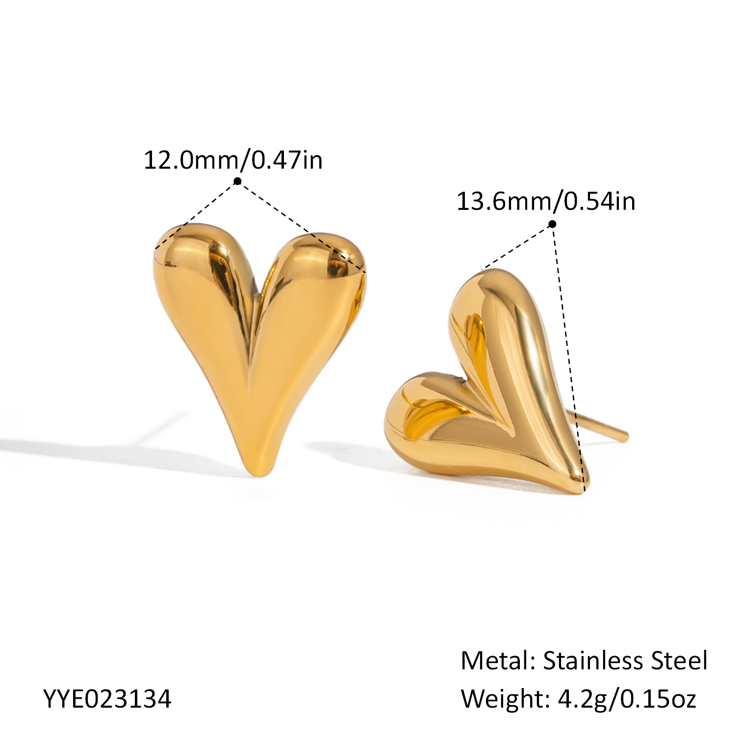 Amour Sculpted Earrings