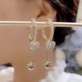 Élan Heart Drop Earrings