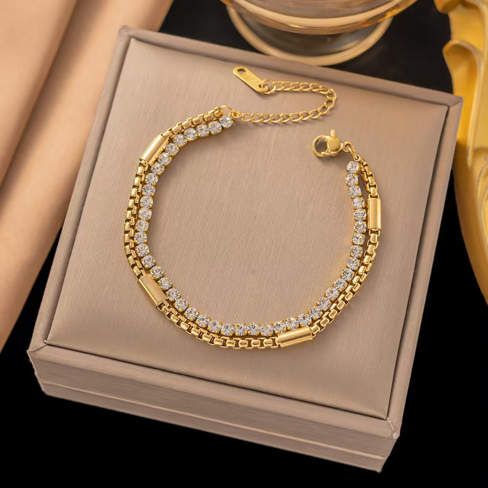 Celestia Layered Bracelet