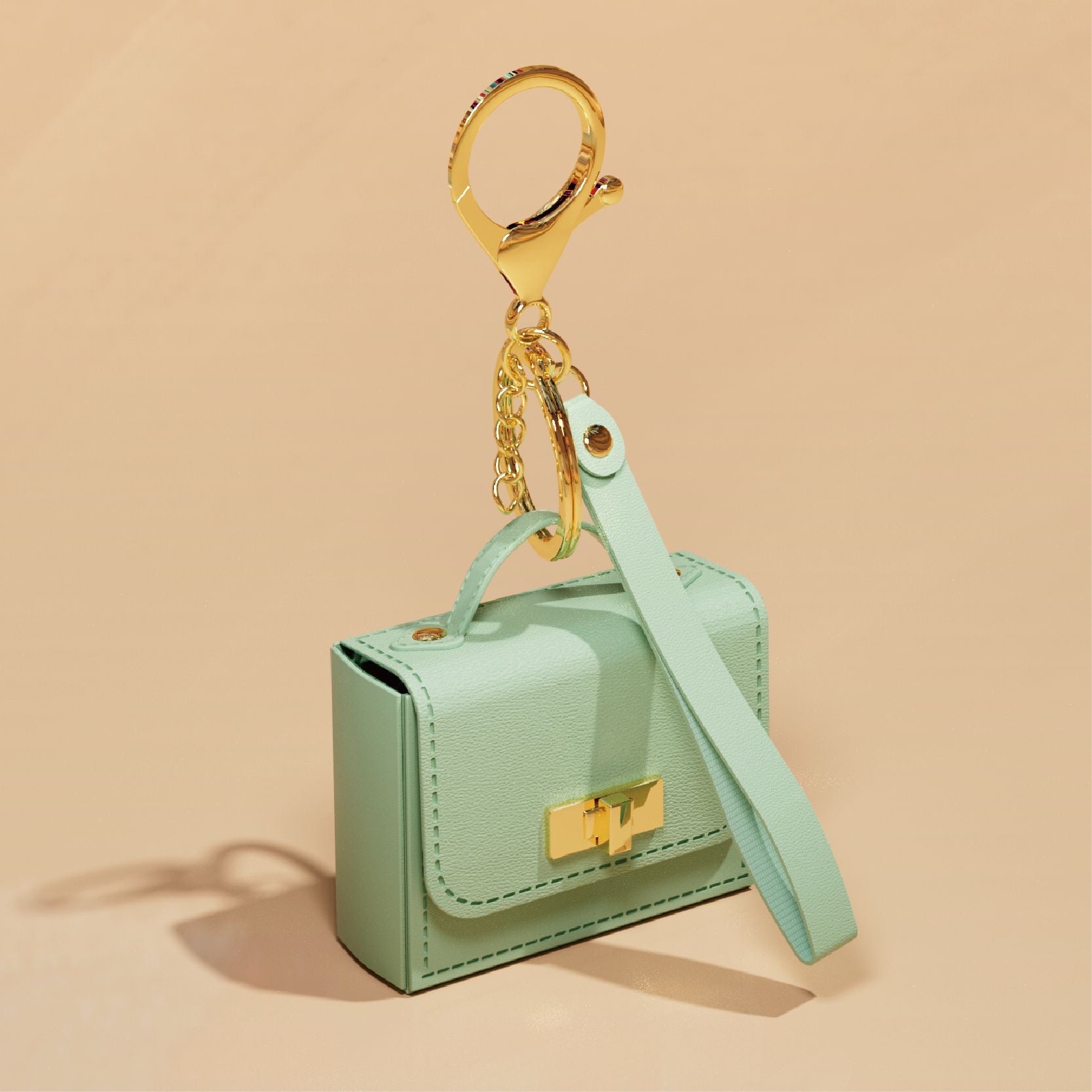 Cute Keychain Mini Bag For AirPods/Earphones