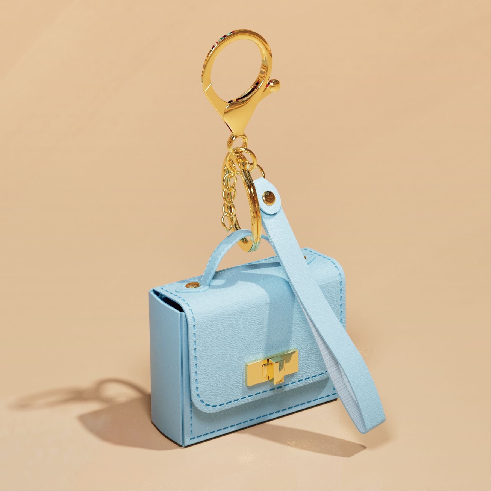 Cute Keychain Mini Bag For AirPods/Earphones