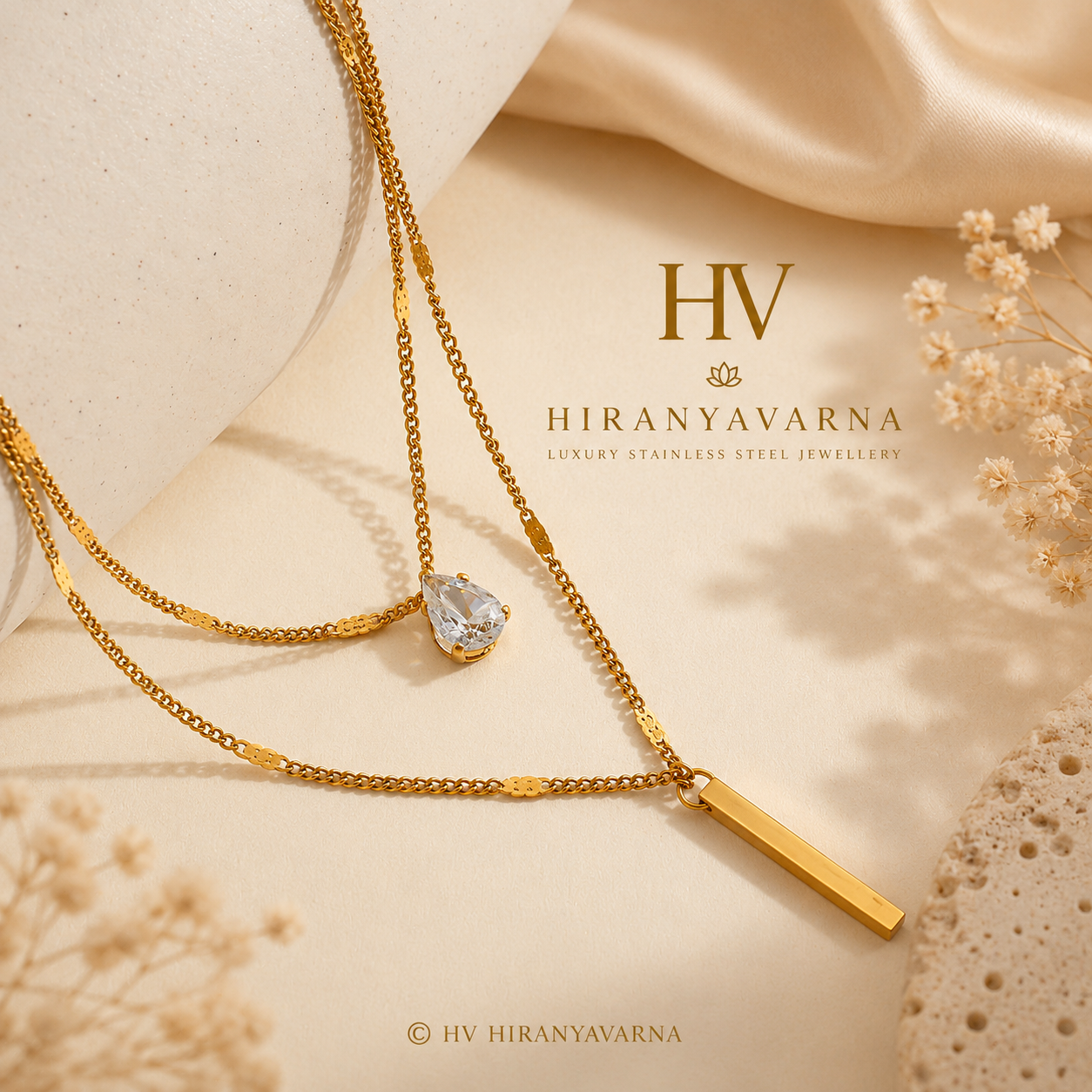 Dewfall Layered Necklace