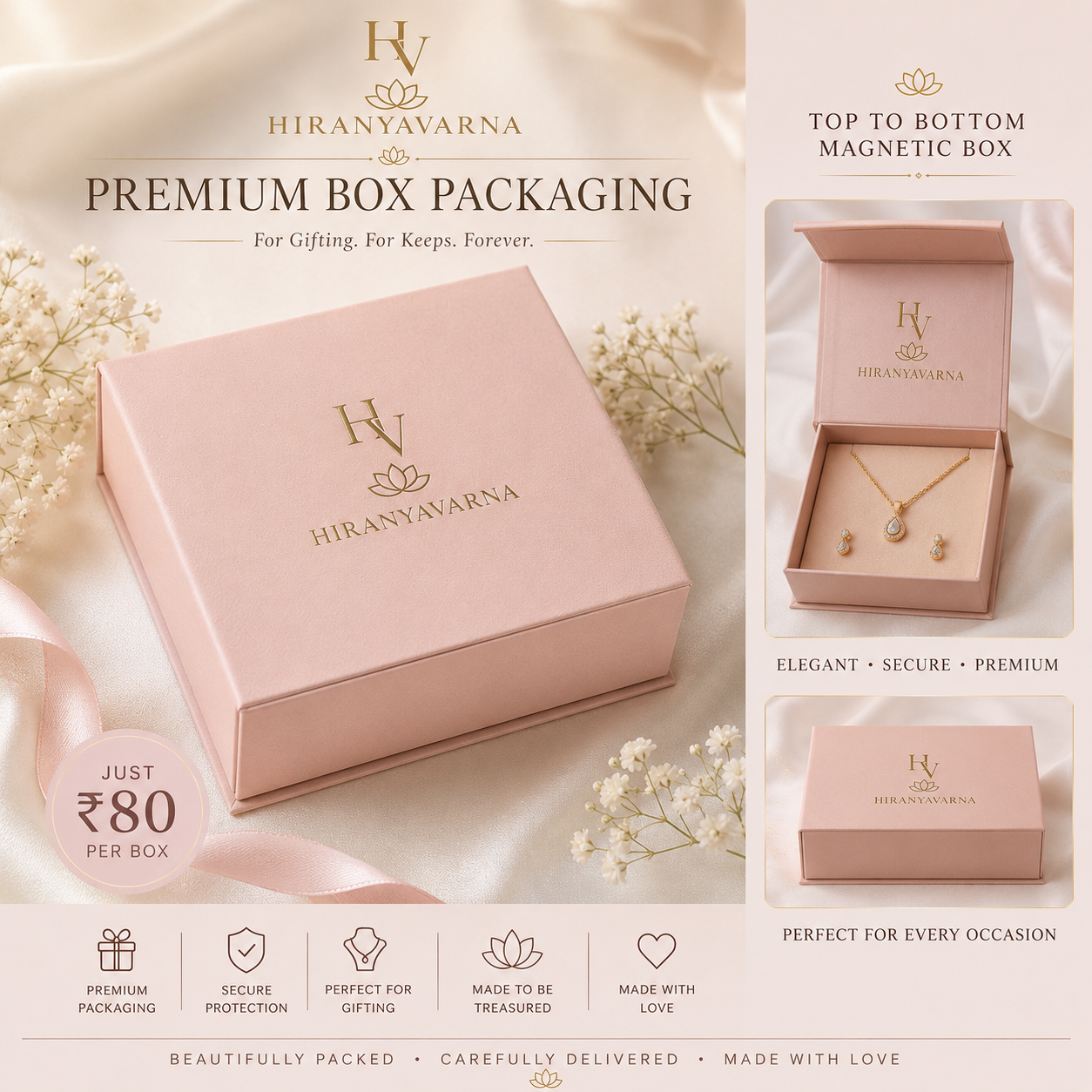 Premium Jewellery Box Packaging
